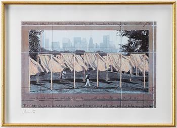 Christo & Jeanne-Claude, "The Gates (Project for Central Park, New York City)".