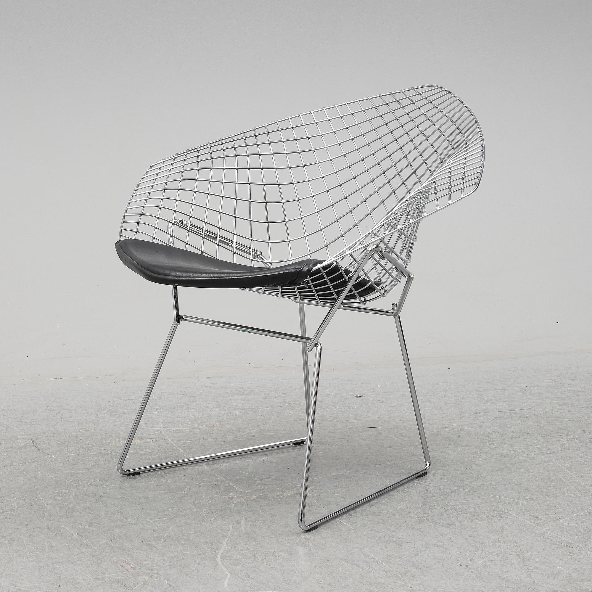 HARRY BERTOIA, fåtölj, "Diamond Chair", Knoll.