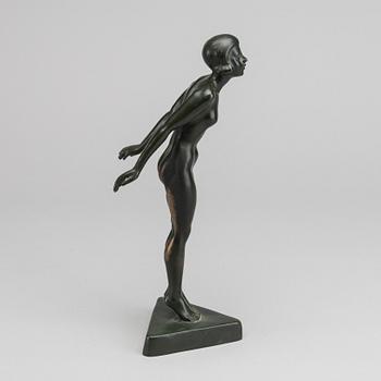 CARIN NILSON, skulptur signerad och daterad 1930.