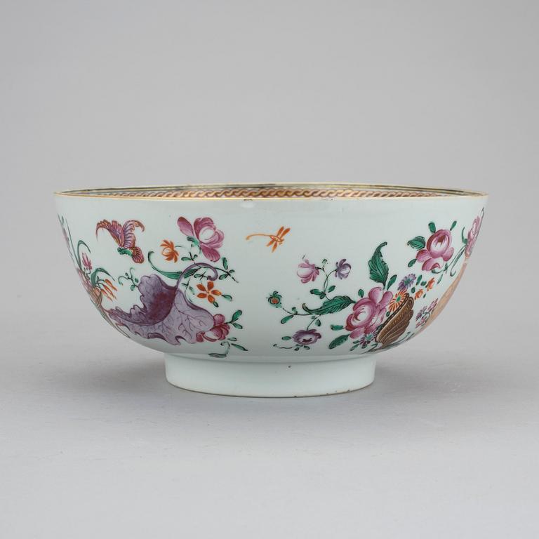 SKÅL, kompaniporslin, Kina, Qianlong (1736-95).