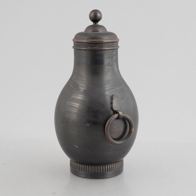 Svenskt Tenn, an urn with cover, Stockholm, Sweden 1929.