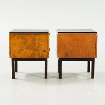 SÄNGBORD, ett par, "Svea", Nordiska Kompaniet, 1930-tal.