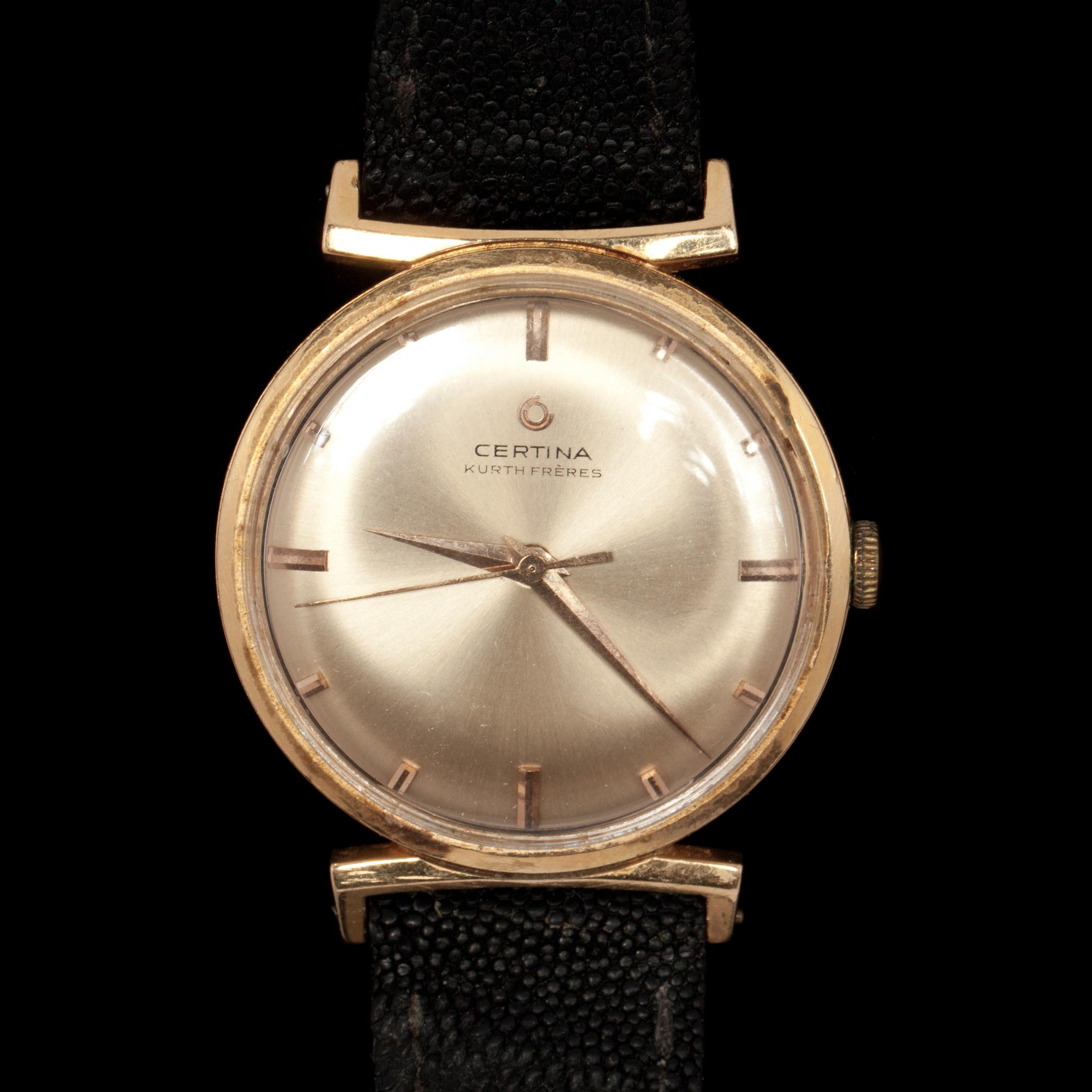 HERRARMBANDSUR, Certina, Kurth Frères.