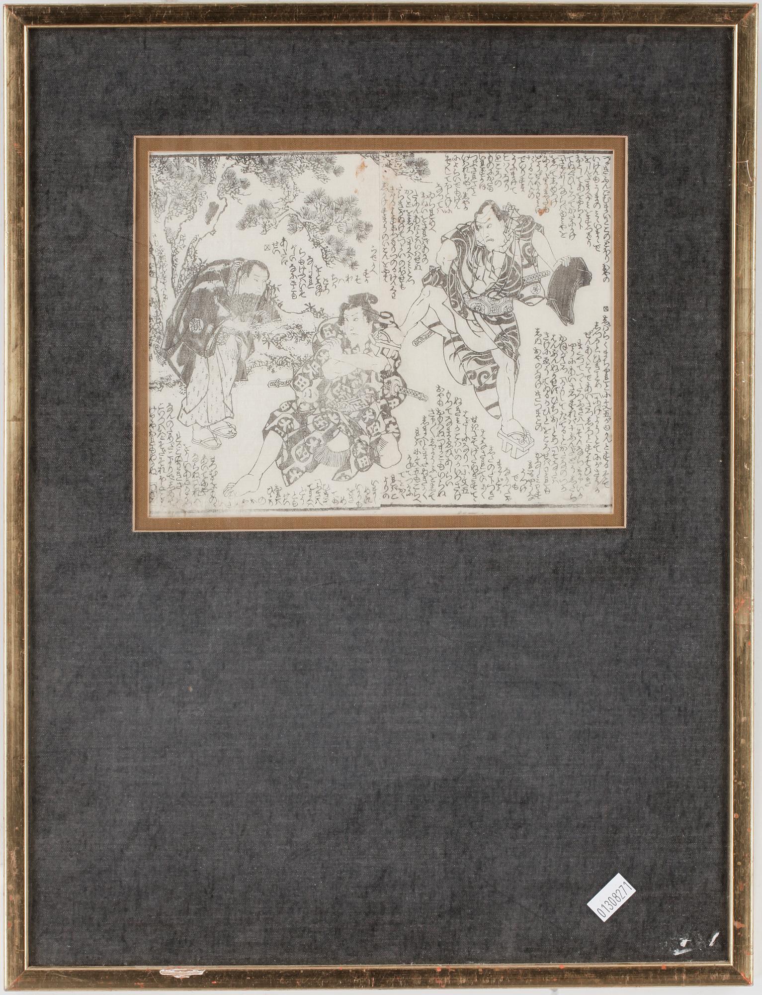 TRÄSNITT, Japan, 1800-tal.