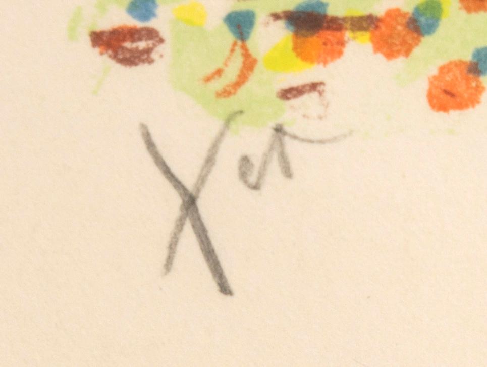 Sven X:et Erixson, litografi signerad och numrerad 78/300.