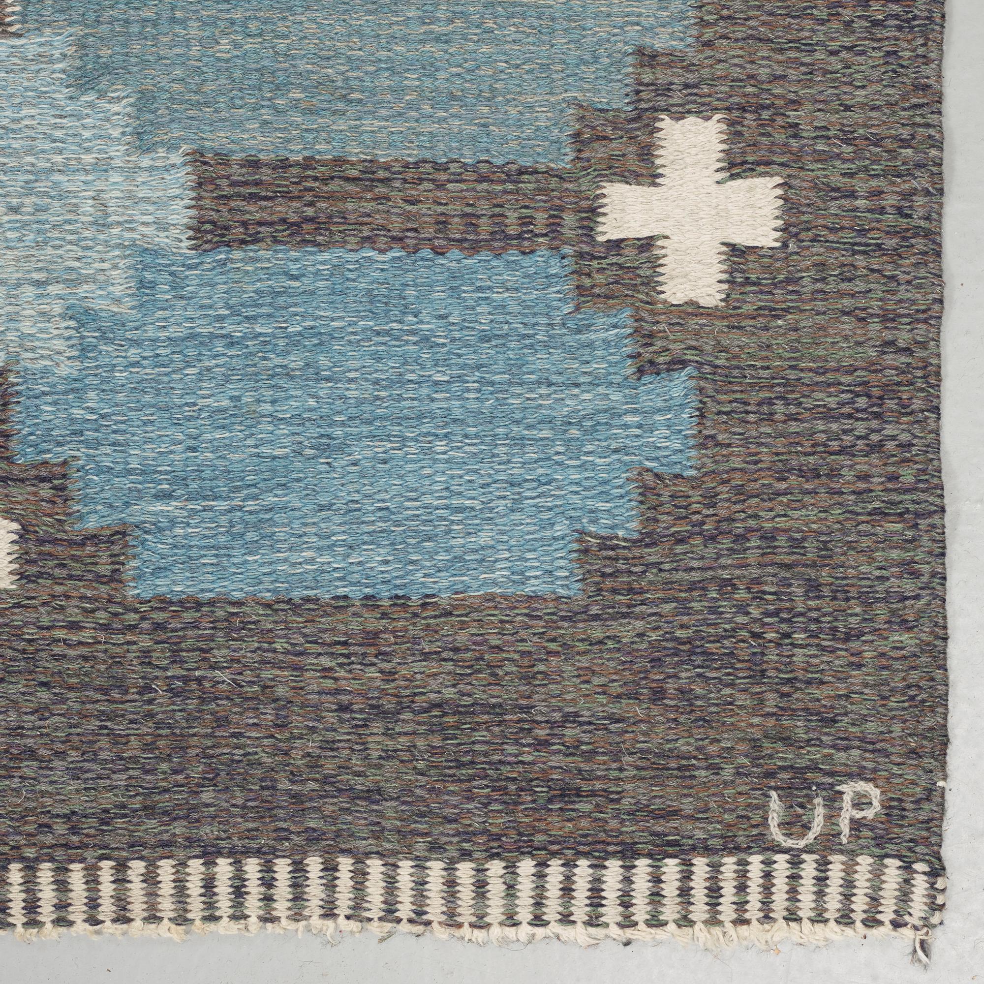 MATTA, rölakan, Ulla Parkdal, signerad UP. Ca 300x196 cm.