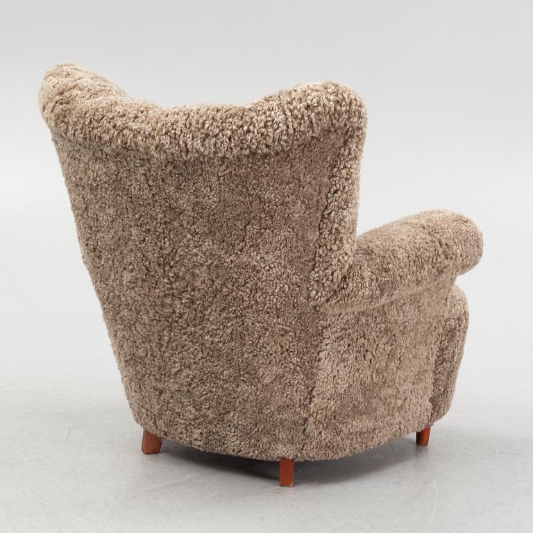 A Swedish Modern armchair, 1940's.