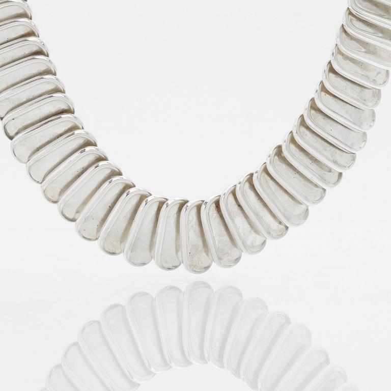 NANNA & JØRGEN DITZEL, a mid 20th century sterling necklace, Anton Michelsen, Denmark.