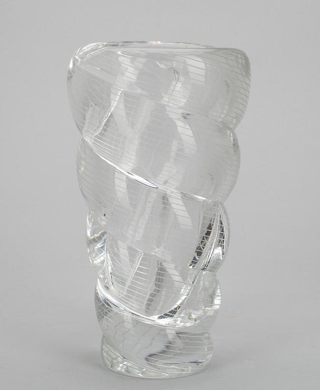 VAS; glas, "Barock" sign. Gunnel Nyman, Riihimäen Lasi Oy.