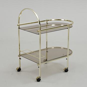 DRINKVAGN, metall, 1980/90-tal.