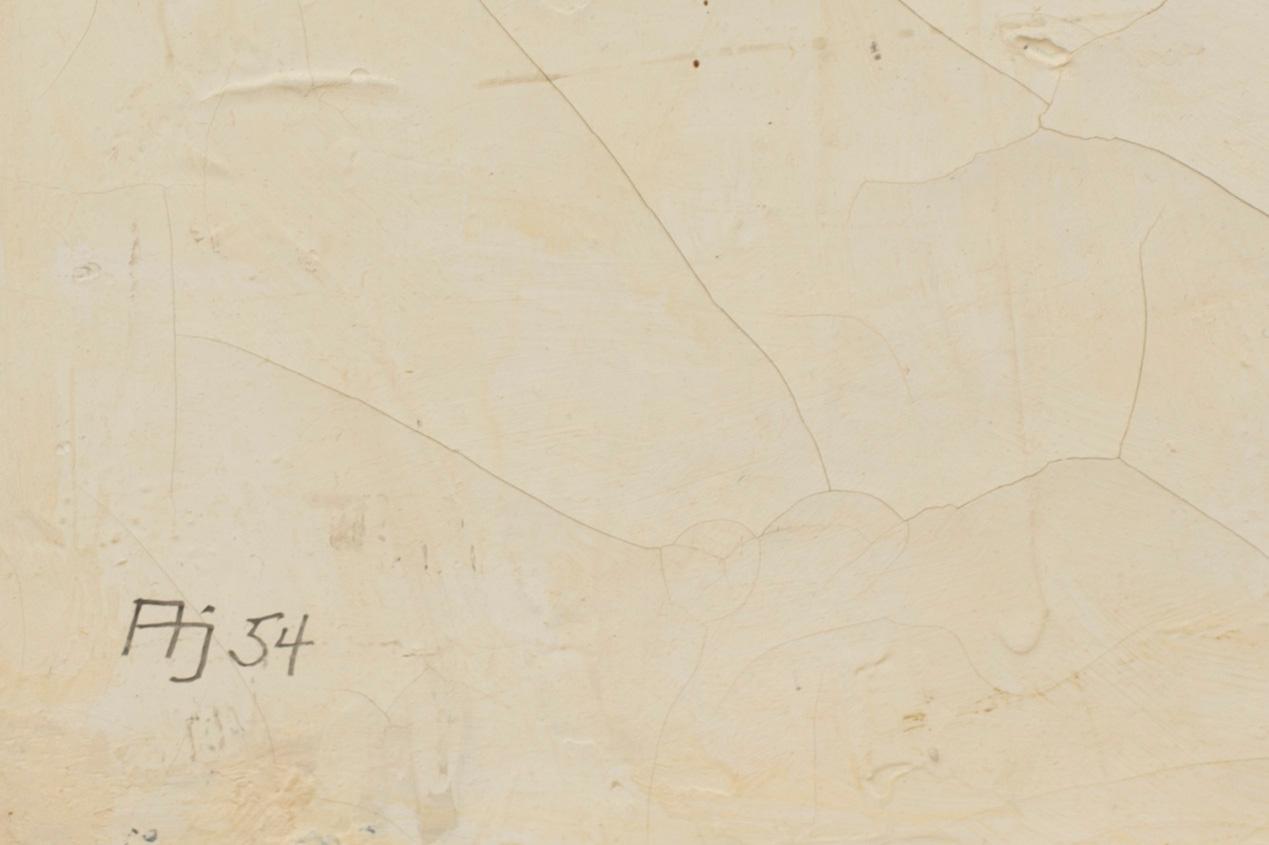 ALBERT JOHANSSON, oil on panel signed and dated 1954.