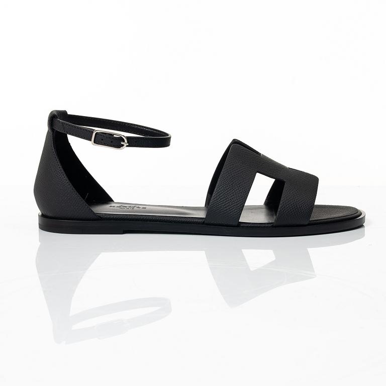 Hermès, sandaler, "Santorini", storlek 39.