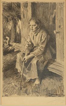 Anders Zorn, "Vallkullans söndag”.