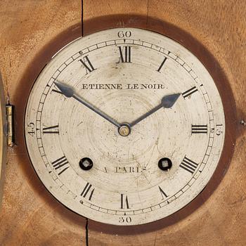 Table pendulum clock, marked Etienne Le Noir A Paris, early 19th century.