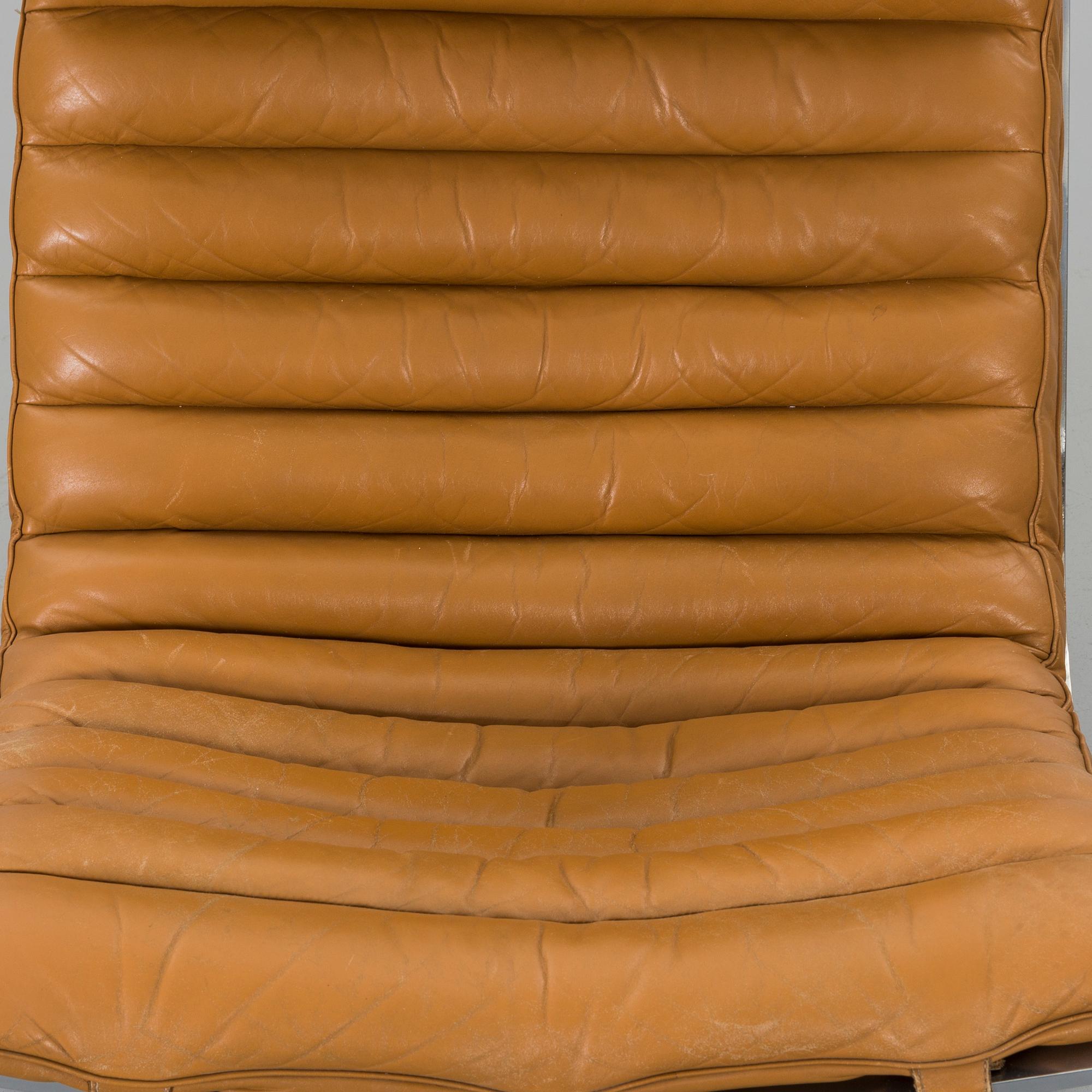 An "Ari" lounge chair, designed by Anre Norell in 1966 for Norell Möbel AB,