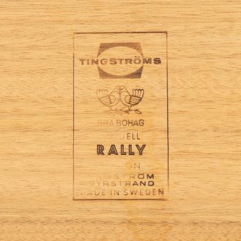 Sven Engström & Gunnar Myrstrand, a 'Rally' bench, Tingströms, 1950s/60s.