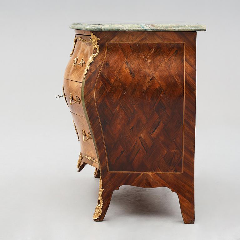 A Swedish Rococo commode by J Noraeus.