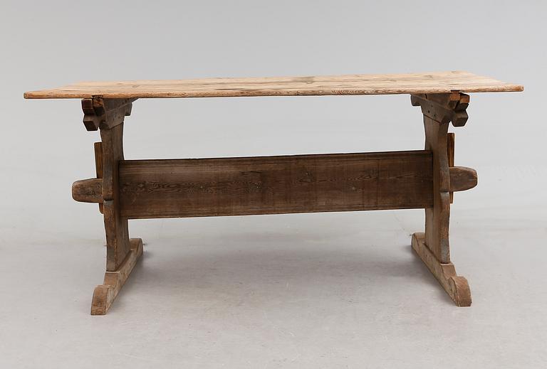 BOCKBORD, allmoge, 1800-talets första hälft.