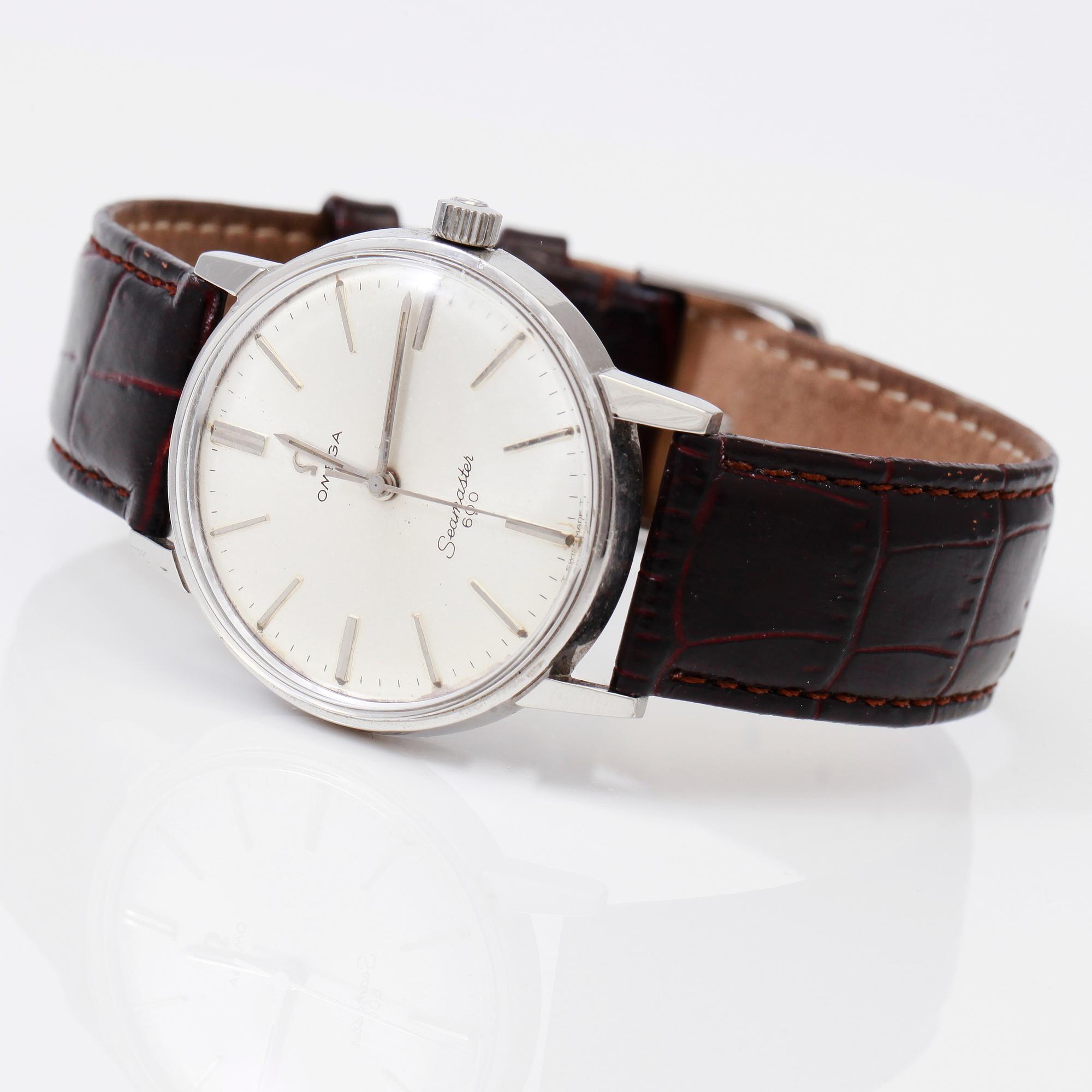 ARMBANDSUR, stål, Omega Seamaster 600.