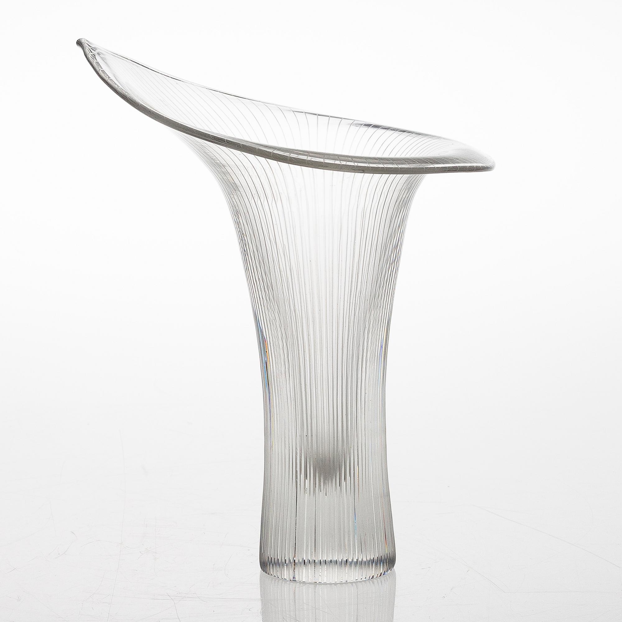 TAPIO WIRKKALA, vas, signerad Tapio Wirkkala Iittala.