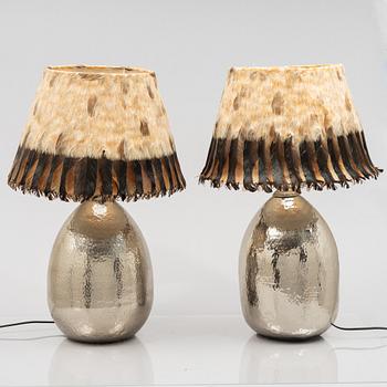 A pair of table lamps, DIS Inredning.