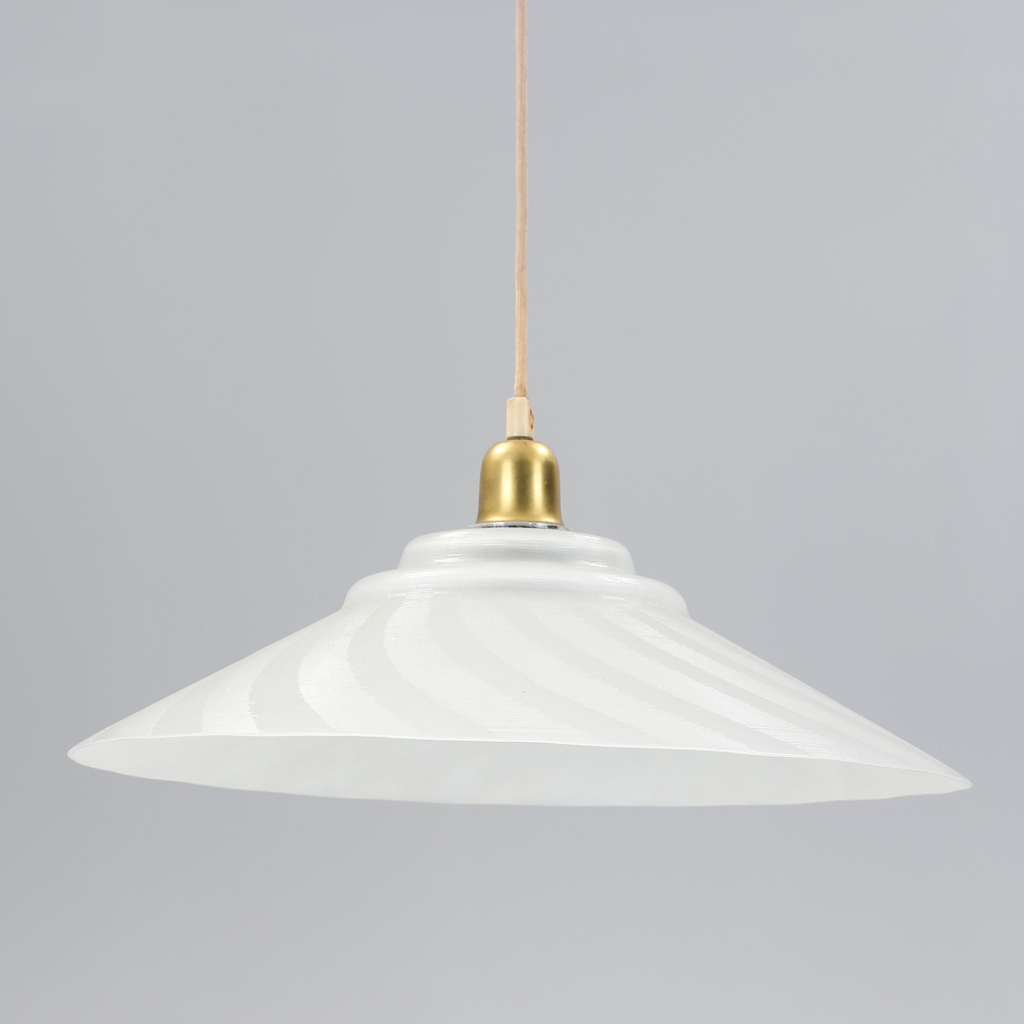 VÄGGLAMPA, 1900-talets andra hälft.