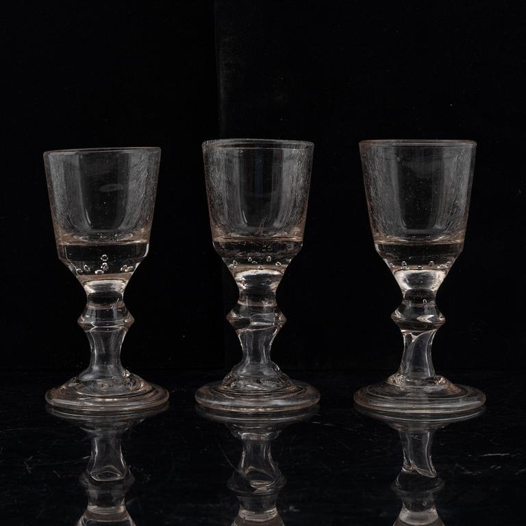 Glas, 15 st, 1700-tal.