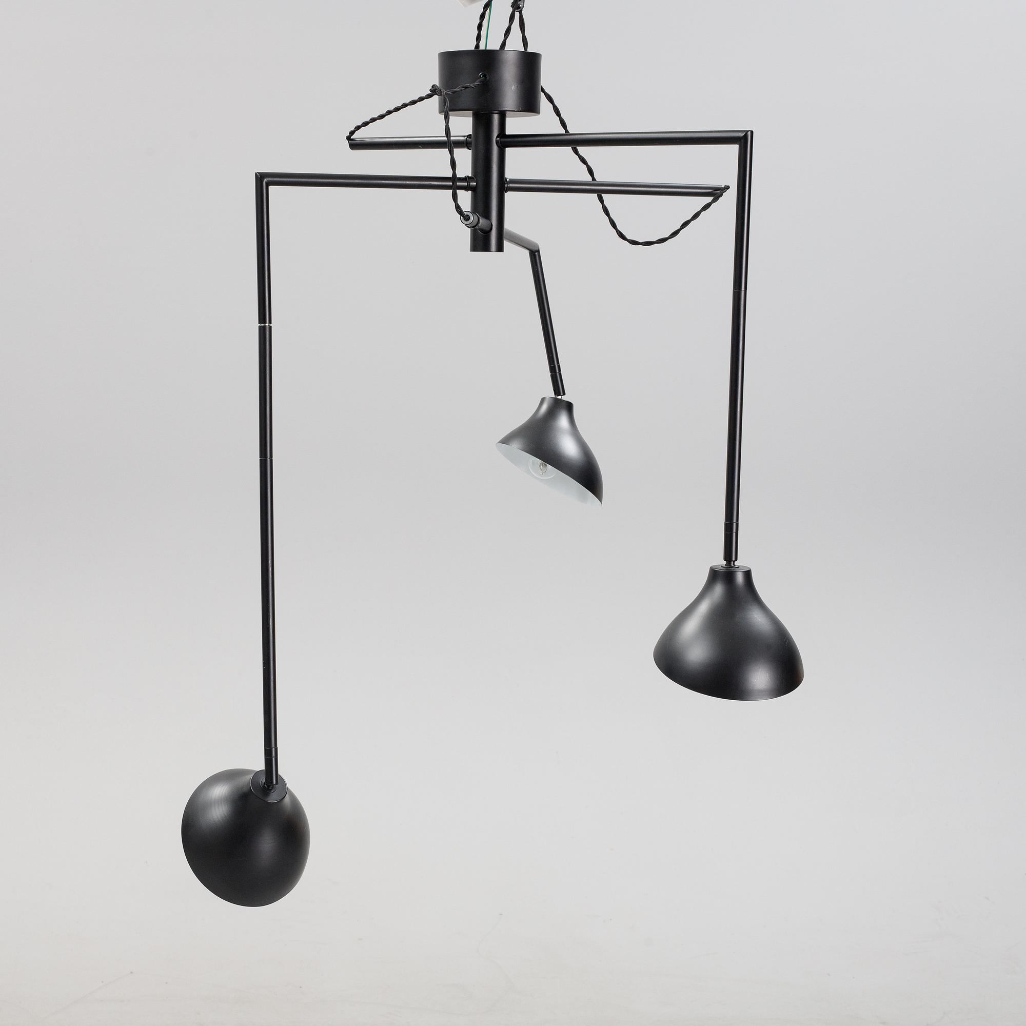 Taklampa, "Chift" Globen Lighting, modern tillverkning.