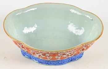 SKÅL, porslin, Kina 1800-tal.