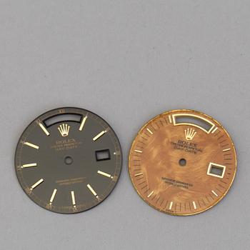 2 URTAVLOR TILL ROLEX DAY-DATE,