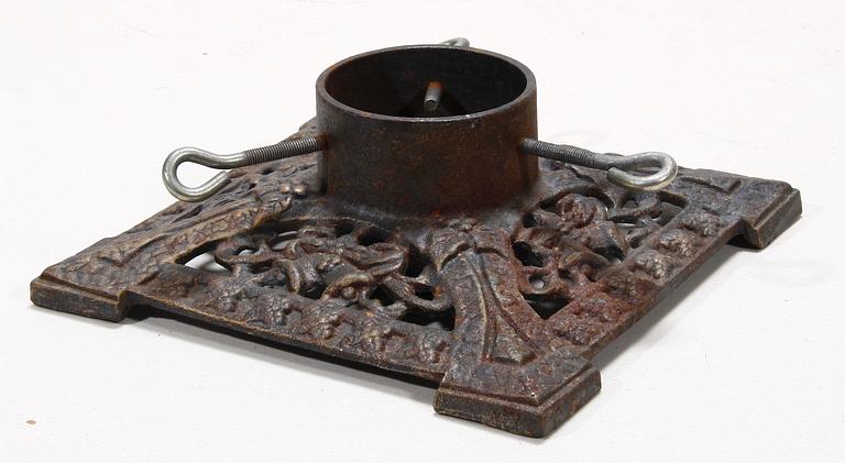 JULGRANSFOT, gjutjärn, jugend, tidigt 1900-tal.