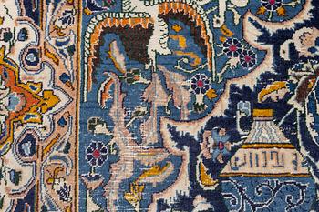 A Kashmar carpet, c. 335 x 242 cm.