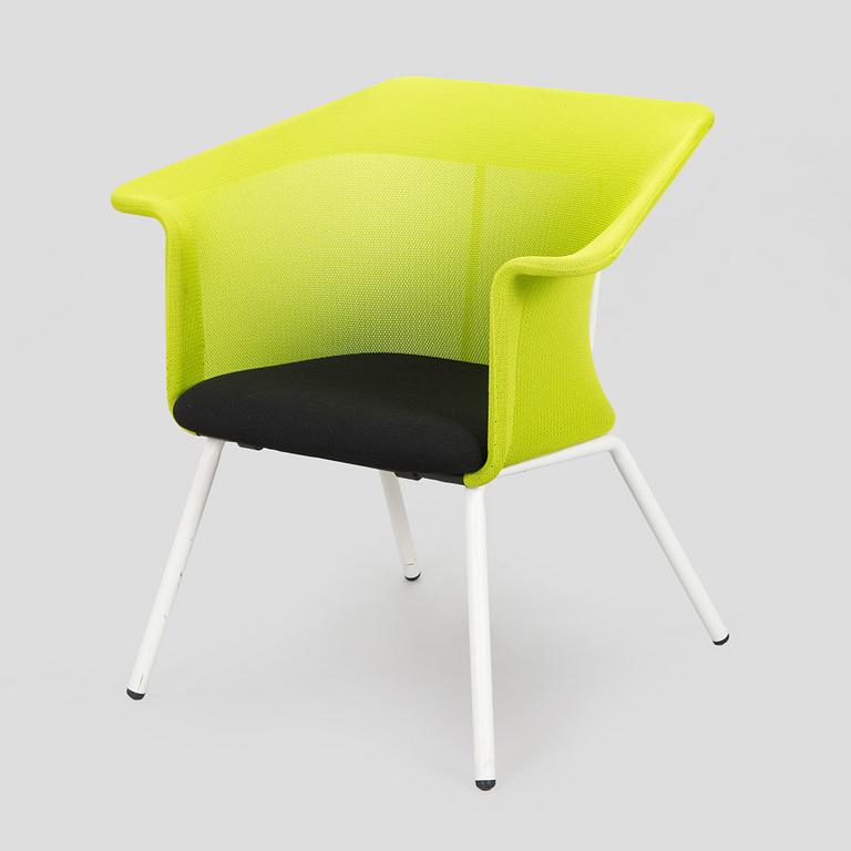 Jouni Leino, Fåtölj, "Lobay" för Brocape 2017. Jouni Leino Design Studio.