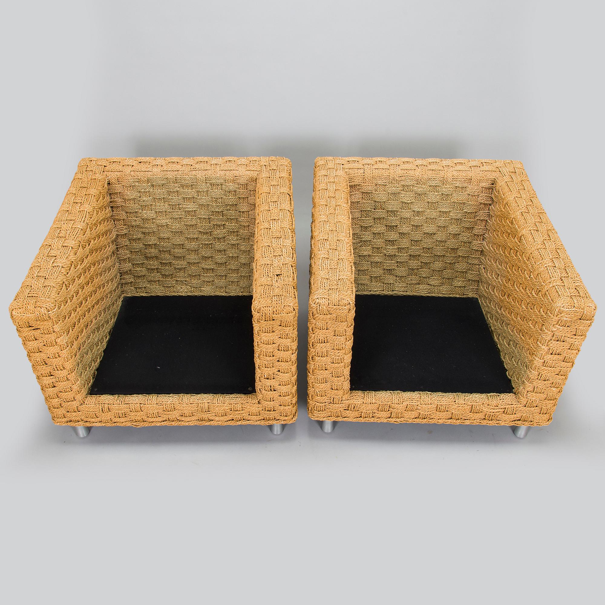 Fåtöljer, ett par, Ligne Roset, 1900-talets slut.