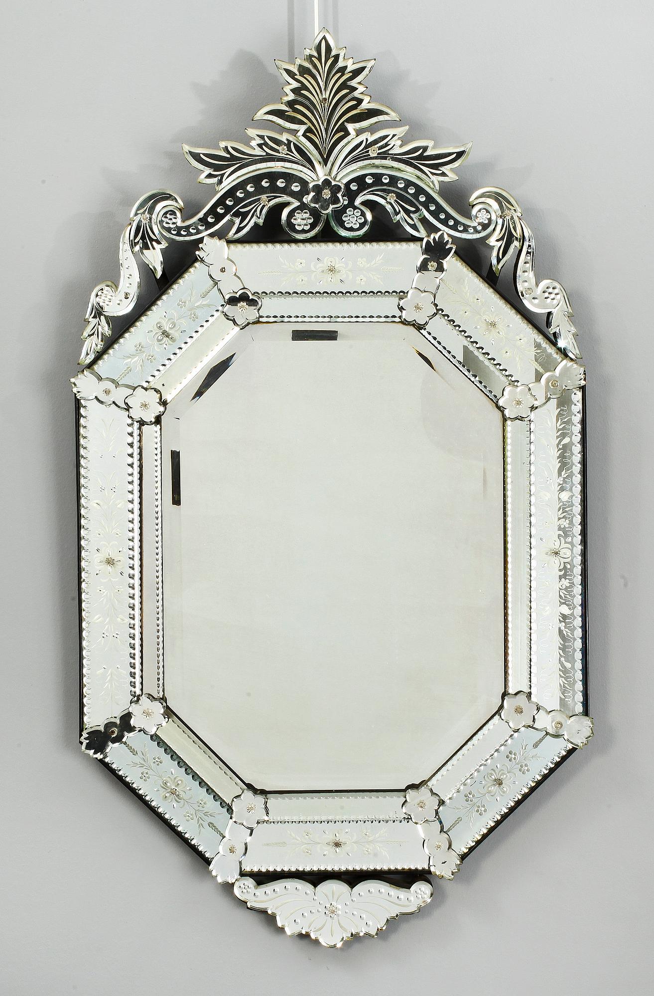 SPEGEL, venetiansk stil, 1900-tal.