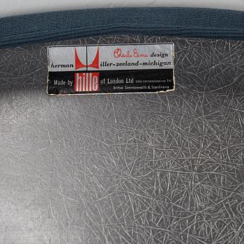 Charles & Ray Eames, stolar, 6 st. "DDS-I",  licenstillverkad av Hille of London Ltd, England, 1960/70-tal.