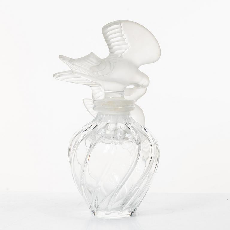 Nina Ricci, parfymflaska, "L'air du temps", Lalique.