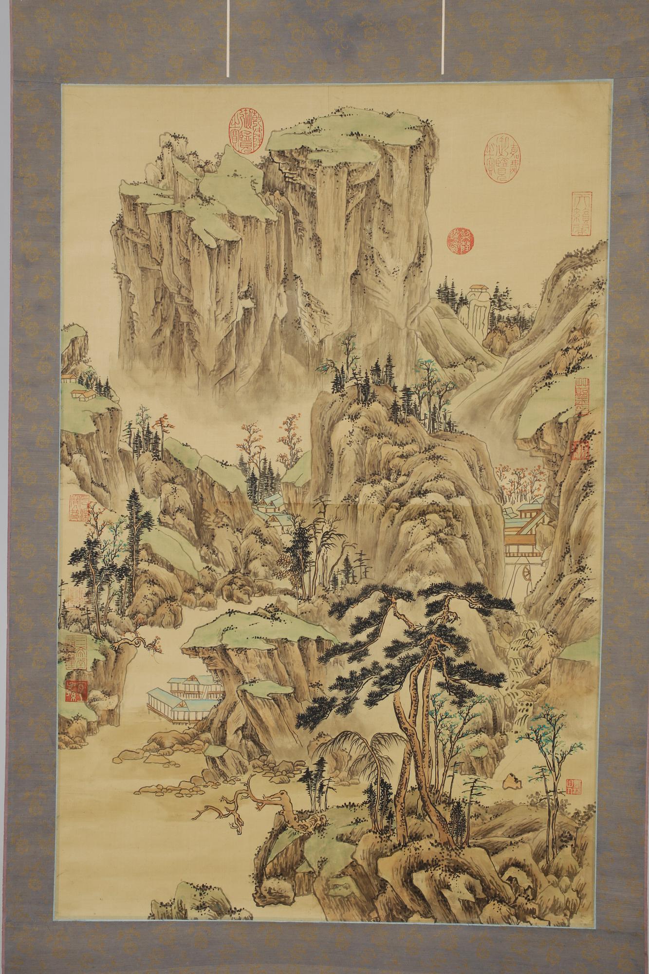 KAKEMONO, Kina, 1900-talets första hälft.