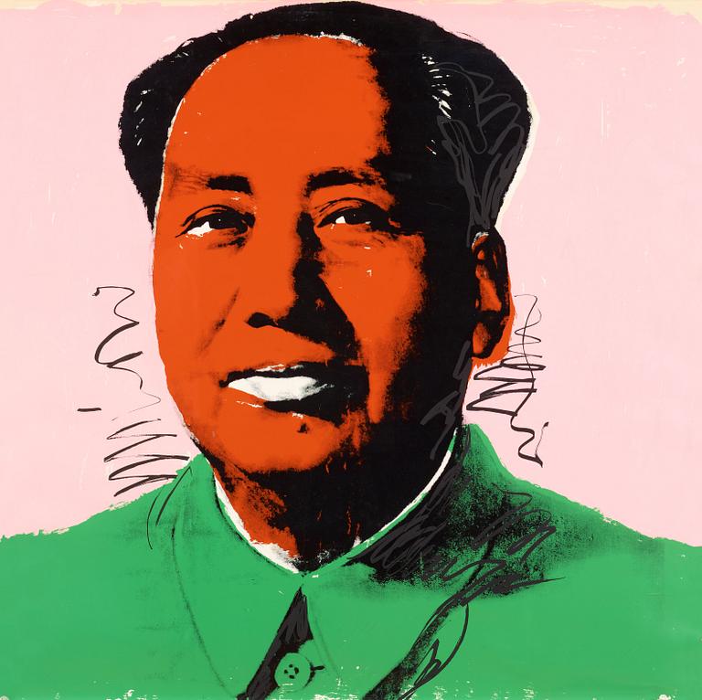 Andy Warhol, "Mao".