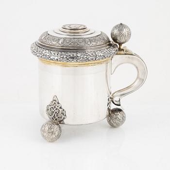 GAB, stop, silver, Stockholm 1943.