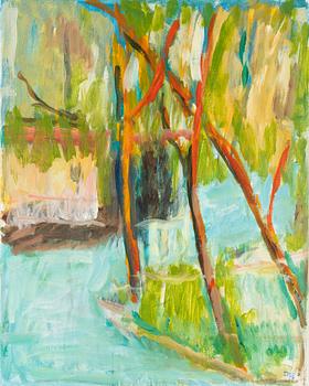 Leopold Fare,  "Floden vid Salernes" (Provenvce).