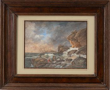 Claude Joseph Vernet, copy after, Shipwreck.