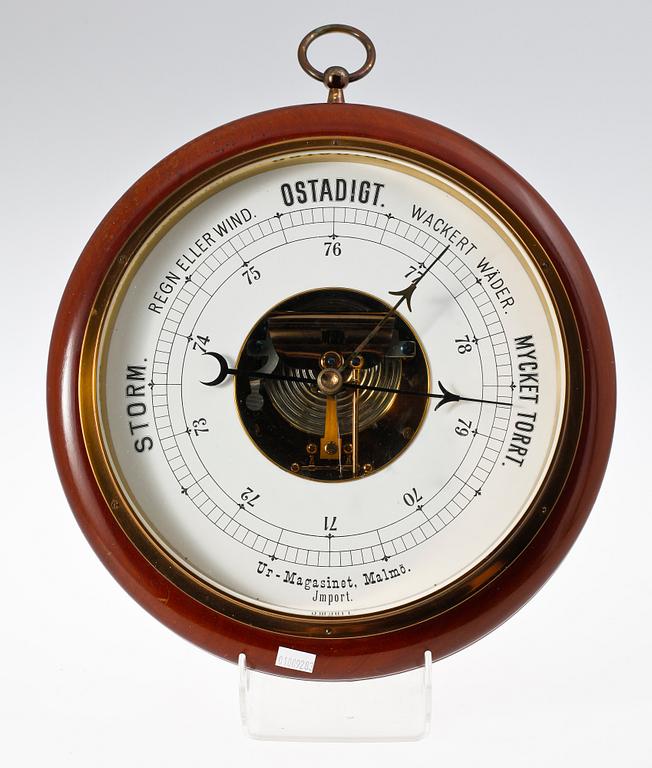 BAROMETER. 1900-talets andra hälft.