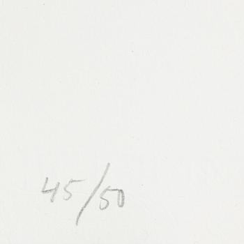 Jan Håfström, etching in colours, 2020, signerad 45/50.