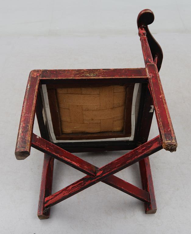 PUDERSTOL, 1700-tal.