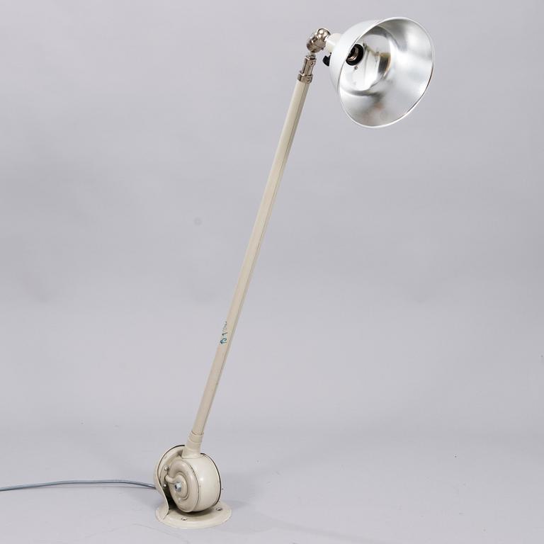 JOHAN PETTER JOHANSSON, A mid-20th century Swedish industrial light 'Triplex-pendel'.