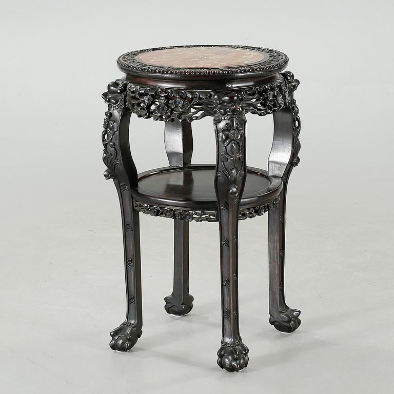 A pedestal / side table, China, 20th Century.