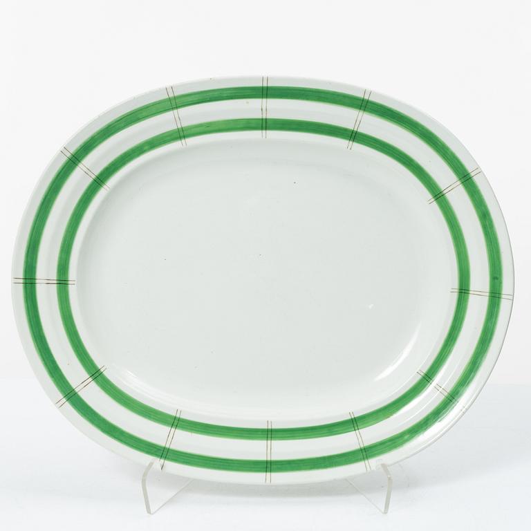 Wilhelm Kåge, a 25-piece creamware dinner service, 'Bungalow', Gustavsberg, Sweden, manufactured between 1936-1939.