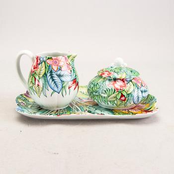 Paul Marrot, servis, "Eden" 46 dlr Limoges Frankrike 1900-talets andra hälft porslin.