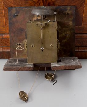 An English late 18th century longcase clock, dial face marked "Jn Gavelle near London".
